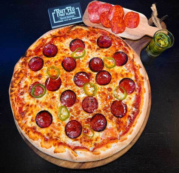 Pizza pepperoni