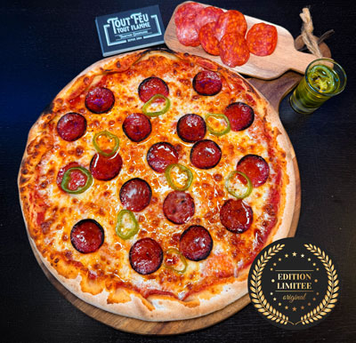 Pepperoni-Classic-Tout-Feu-Tout-Flamme-Tourcoing Pizza peperoni Edition Limitée