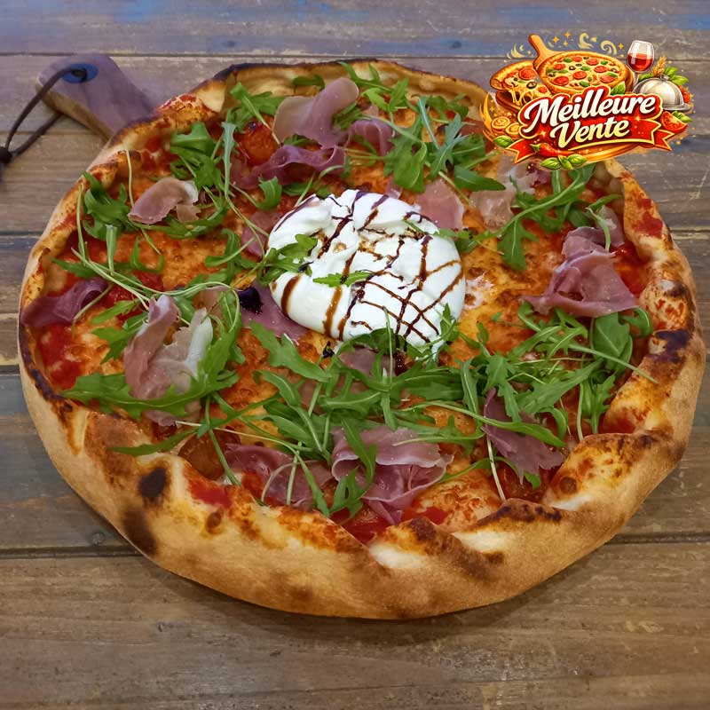 Pizza burrata top vente