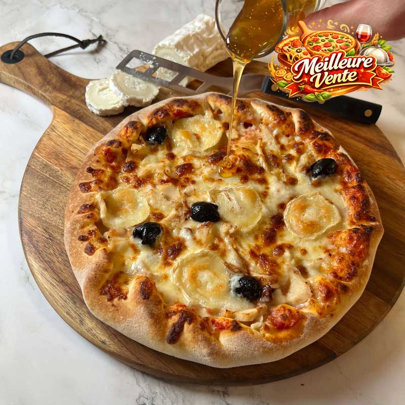 Poulet chevre miel pizza Top Vente