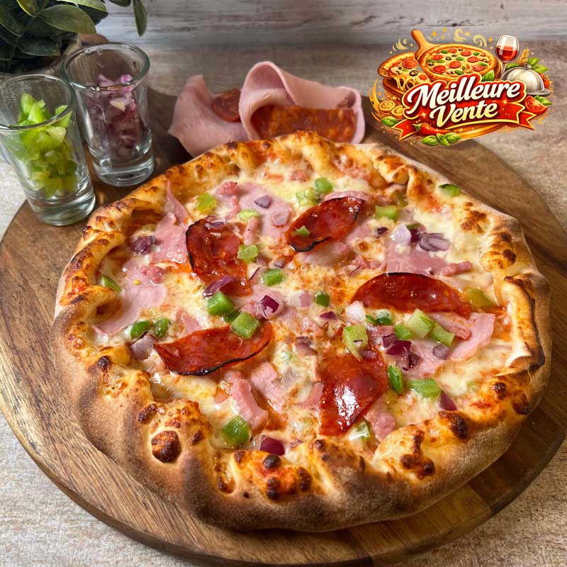 Top vente pizza vulcano