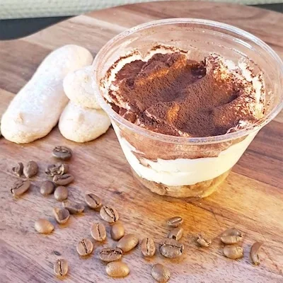 Dessert Tiramisu Cafe a emporter et en livraison a Tourcoing et Mouvaux